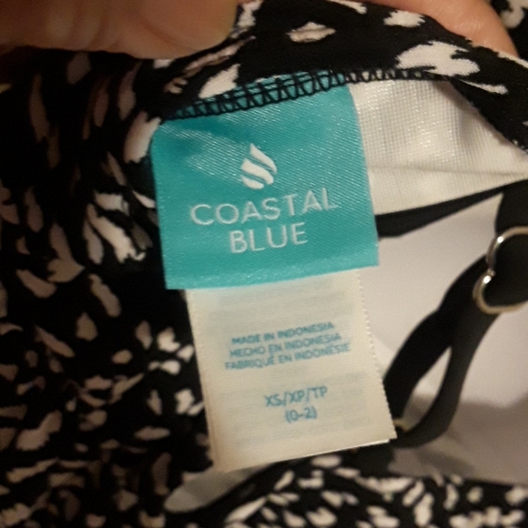 Coastal Blue swimming bathing suit top - Picture 8 of 8